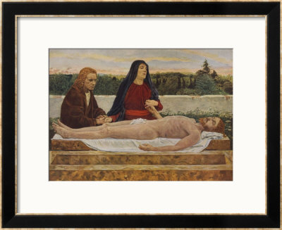 The Dead Jesus Down From The Cross Is Mourned By His Surviving Relatives by Max Klinger Pricing Limited Edition Print image