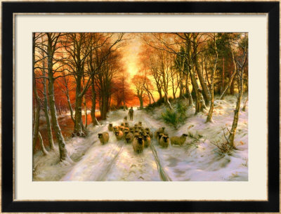 Glowed With Tints Of Evening Hours by Joseph Farquharson Pricing Limited Edition Print image