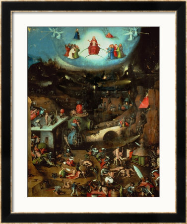 Last Judgment, Central Panel Of Triptych by Hieronymus Bosch Pricing Limited Edition Print image