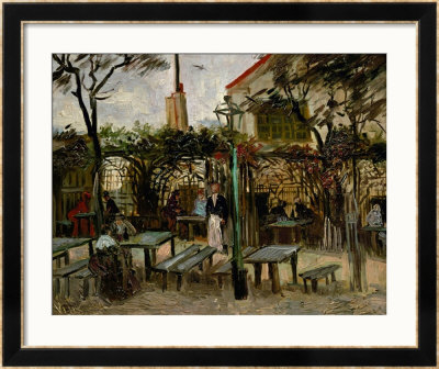 La Guinguette In Montmartre, C.1886 by Vincent Van Gogh Pricing Limited Edition Print image