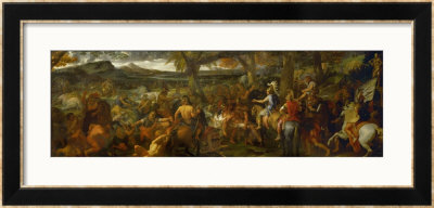 Alexander The Great And Porus, 1673 by Charles Le Brun Pricing Limited Edition Print image