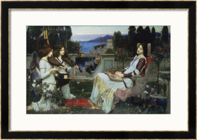 Saint Cecilia by John William Waterhouse Pricing Limited Edition Print image