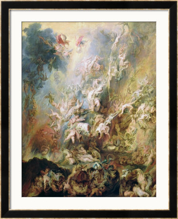 The Fall Of The Damned by Peter Paul Rubens Pricing Limited Edition Print image