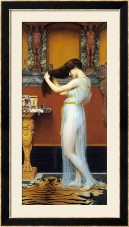 The Toilet, 1900 by John William Godward Pricing Limited Edition Print image