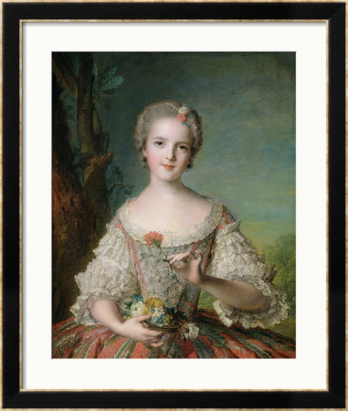 Portrait Of Madame Louise De France At Fontevrault, 1748 by Jean-Marc Nattier Pricing Limited Edition Print image