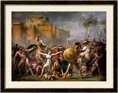 The Sabine Women, 1799 by Jacques-Louis David Pricing Limited Edition Print image