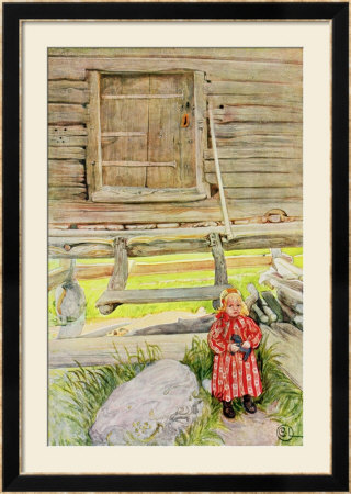 The Old Lodge, From A Commercially Printed Portfolio, Published In 1939 by Carl Larsson Pricing Limited Edition Print image