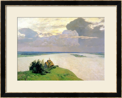Above The Eternal Peace, 1894 by Isaak Ilyich Levitan Pricing Limited Edition Print image