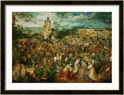Jesus Carrying The Cross, Or The Way To Calvary, 1564 by Pieter Bruegel The Elder Pricing Limited Edition Print image