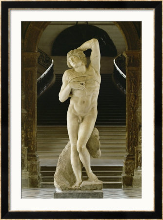 Dying Slave, For The Tomb Of Pope Julius Ii, Giuliano Della Rovere, (1443-1513) Marble, 1513-1516 by Michelangelo Buonarroti Pricing Limited Edition Print image