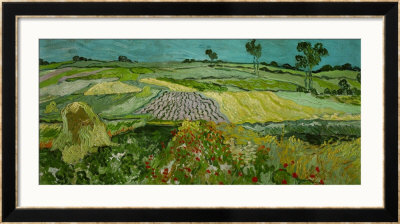 The Plain At Auvers, C.1890 by Vincent Van Gogh Pricing Limited Edition Print image