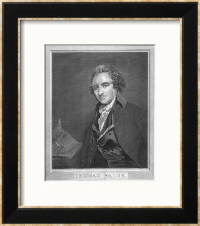Thomas Paine Radical Political Writer And Freethinker by William Sharp Pricing Limited Edition Print image