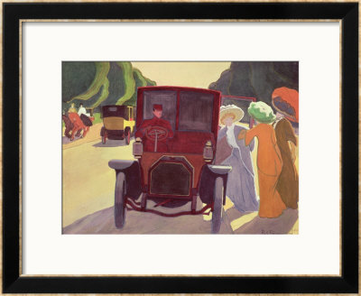 The Road With Acacias, 1908 by Roger De La Fresnaye Pricing Limited Edition Print image