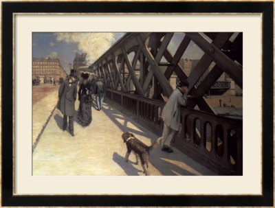 Le Pont De L'europe, 1876 by Gustave Caillebotte Pricing Limited Edition Print image