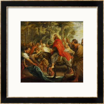 Christ's Entry Into Jerusalem, 1632 by Peter Paul Rubens Pricing Limited Edition Print image