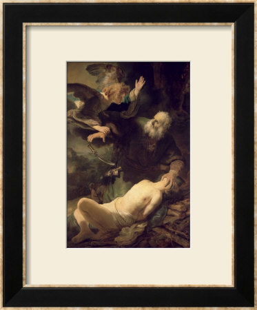 The Sacrifice Of Abraham, 1635 by Rembrandt Van Rijn Pricing Limited Edition Print image