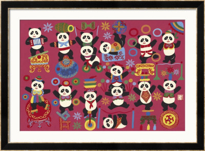 Panda Circus by Liu Rong Jiang Pricing Limited Edition Print image