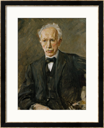 Composer Richard Strauss (1864-1949) by Max Liebermann Pricing Limited Edition Print image