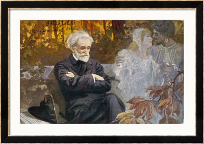 Giuseppe Verdi Composing by L. Balestrieri Pricing Limited Edition Print image