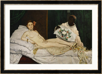 Olympia, 1863-1865 by Édouard Manet Pricing Limited Edition Print image
