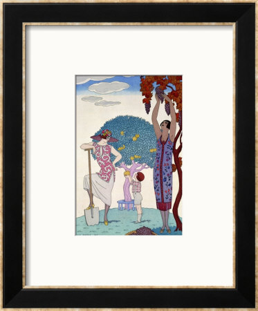 The Earth, 1925 by Georges Barbier Pricing Limited Edition Print image