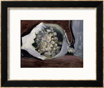 Bouquet In A Chair by Pierre-Auguste Renoir Pricing Limited Edition Print image