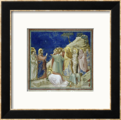 The Raising Of Lazarus by Giotto Di Bondone Pricing Limited Edition Print image