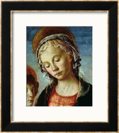 Madonna And Child (Detail) by Sandro Botticelli Pricing Limited Edition Print image