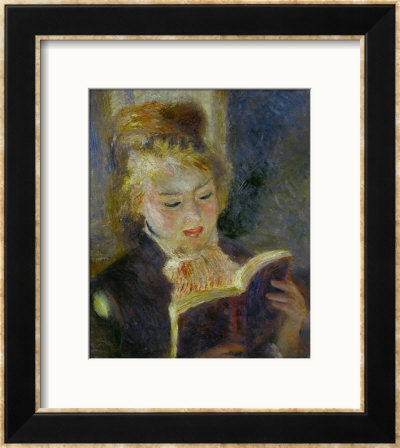 The Reader (La Liseuse), 1874-1876 by Pierre-Auguste Renoir Pricing Limited Edition Print image