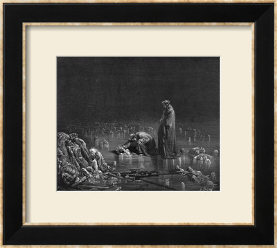Virgil And Dante, Illustration From The Divine Comedy By Dante Alighieri Paris, Published 1885 by Gustave Dore Pricing Limited Edition Print image