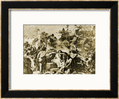 Jewish Captives Weeping Over Babylonian by Eduard Bendemann Pricing Limited Edition Print image