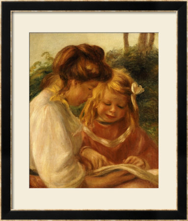 The Alphabet, Jean And Gabrielle by Pierre-Auguste Renoir Pricing Limited Edition Print image
