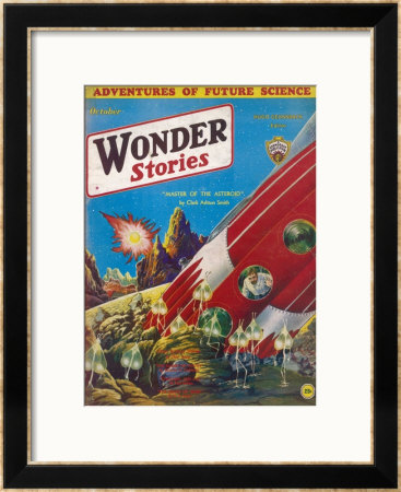 Master Of The Asteroid by Frank R. Paul Pricing Limited Edition Print image