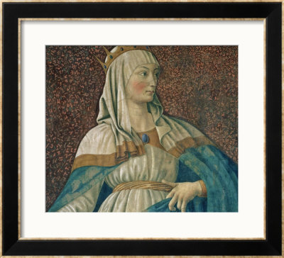 Queen Esther, From The Villa Carducci Series Of Famous Men And Women, Circa 1450 by Andrea Del Castagno Pricing Limited Edition Print image