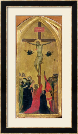 Crucifixion (Corpus Hypercubus), 1954 by Bernardo Daddi Pricing Limited Edition Print image
