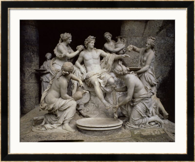 Apollo Served By The Nymphs by François Girardon Pricing Limited Edition Print image