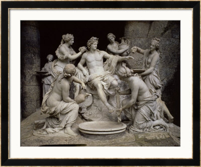 Apollo Served By The Nymphs by Francois Girardon Pricing Limited Edition Print image