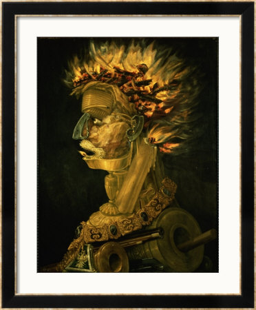 Fire, 1566 by Giuseppe Arcimboldo Pricing Limited Edition Print image