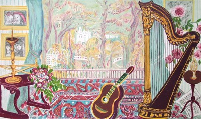 Interieur A La Harpe by Renee Halpern Pricing Limited Edition Print image