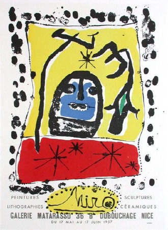 Af 1957 - Galerie Matarasso by Joan Miro Pricing Limited Edition Print image