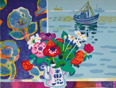 Bouquet Bord De Mer by Guy Charon Pricing Limited Edition Print image