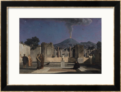 Dream In The Ruins Of Pompeii, 1866 by Paul Alfred De Curzon Pricing Limited Edition Print image