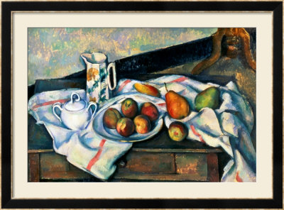 Still Life Of Peaches And Pears, 1888-90 by Paul Cézanne Pricing Limited Edition Print image