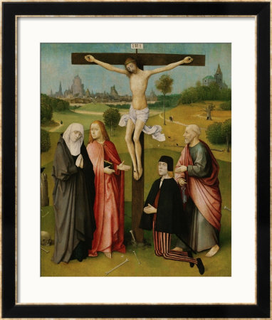 Crucifixion (Corpus Hypercubus), 1954 by Hieronymus Bosch Pricing Limited Edition Print image