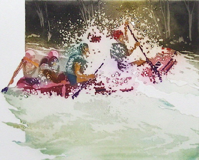 Rafting by Kerfily Pricing Limited Edition Print image