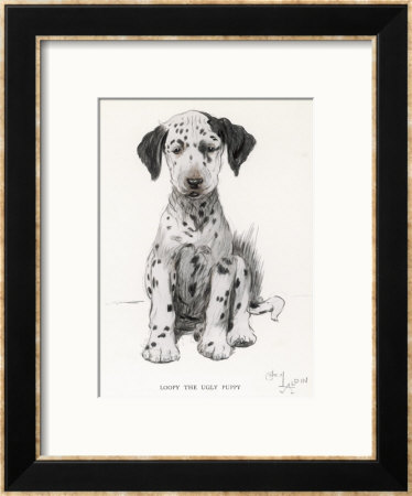 Loopy The Ugly Puppy by Cecil Aldin Pricing Limited Edition Print image
