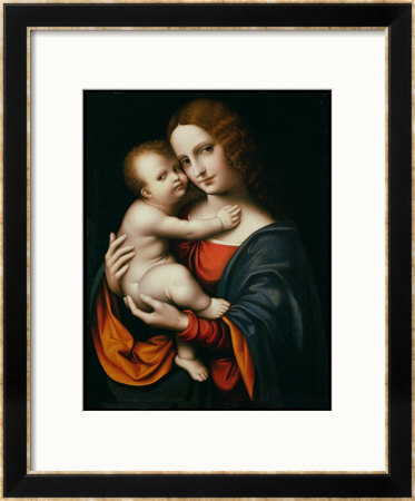 Madonna Of The Stoffe, Florence by Giampietrino Pricing Limited Edition Print image