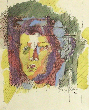Portrait D'homme by Jacques Villon Pricing Limited Edition Print image