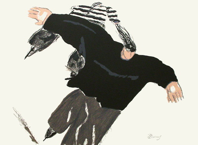 Skridskoakare Iii by Birgit Broms Pricing Limited Edition Print image