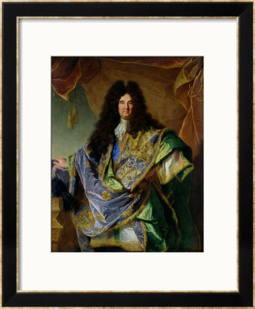 Portrait Of Philippe De Courcillon (1638-1720) Marquis De Dangeau, 1702 by Hyacinthe Rigaud Pricing Limited Edition Print image